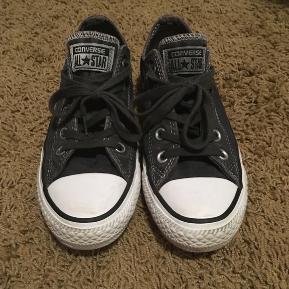 dark gray converse